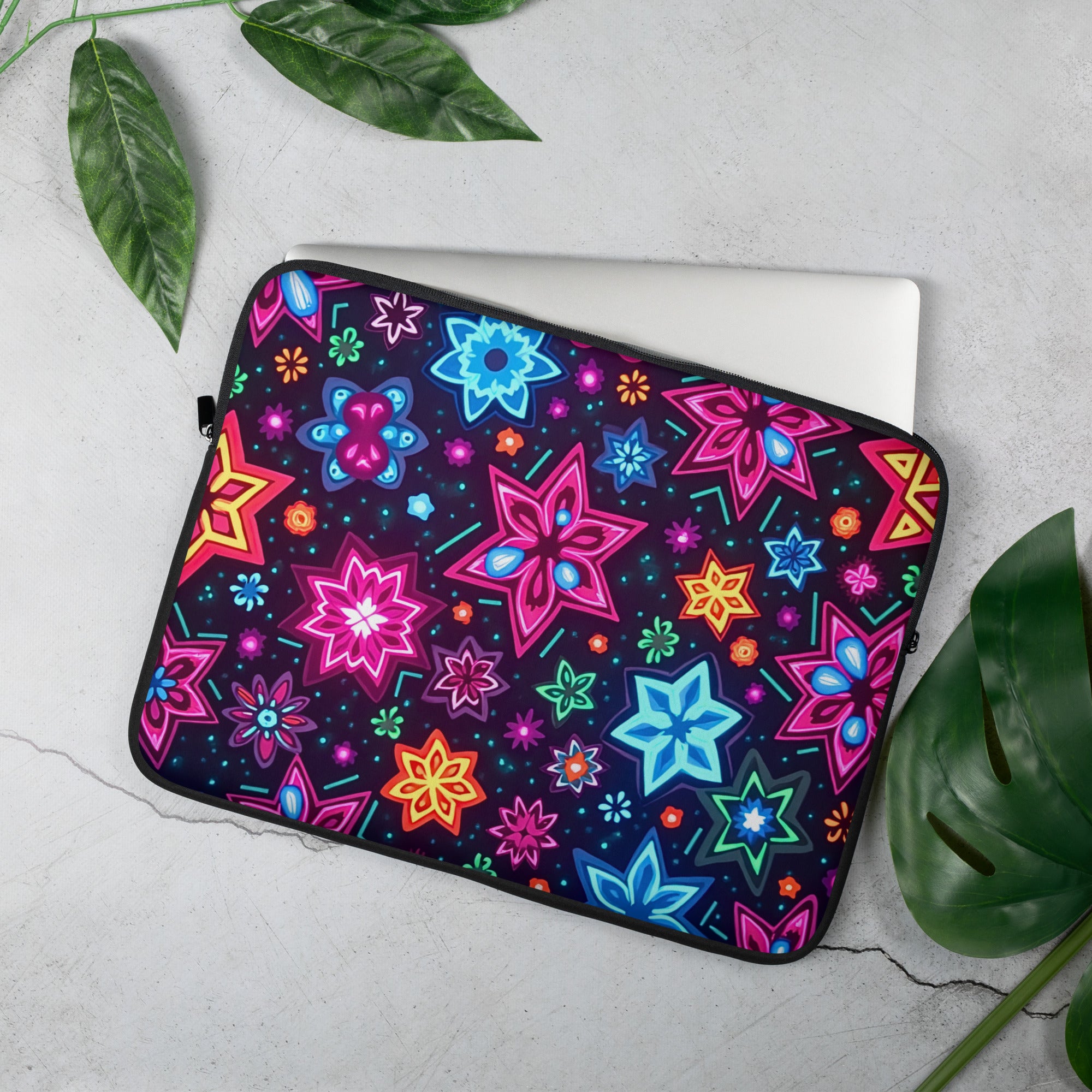 Laptop sleeve Magic Flower 15"