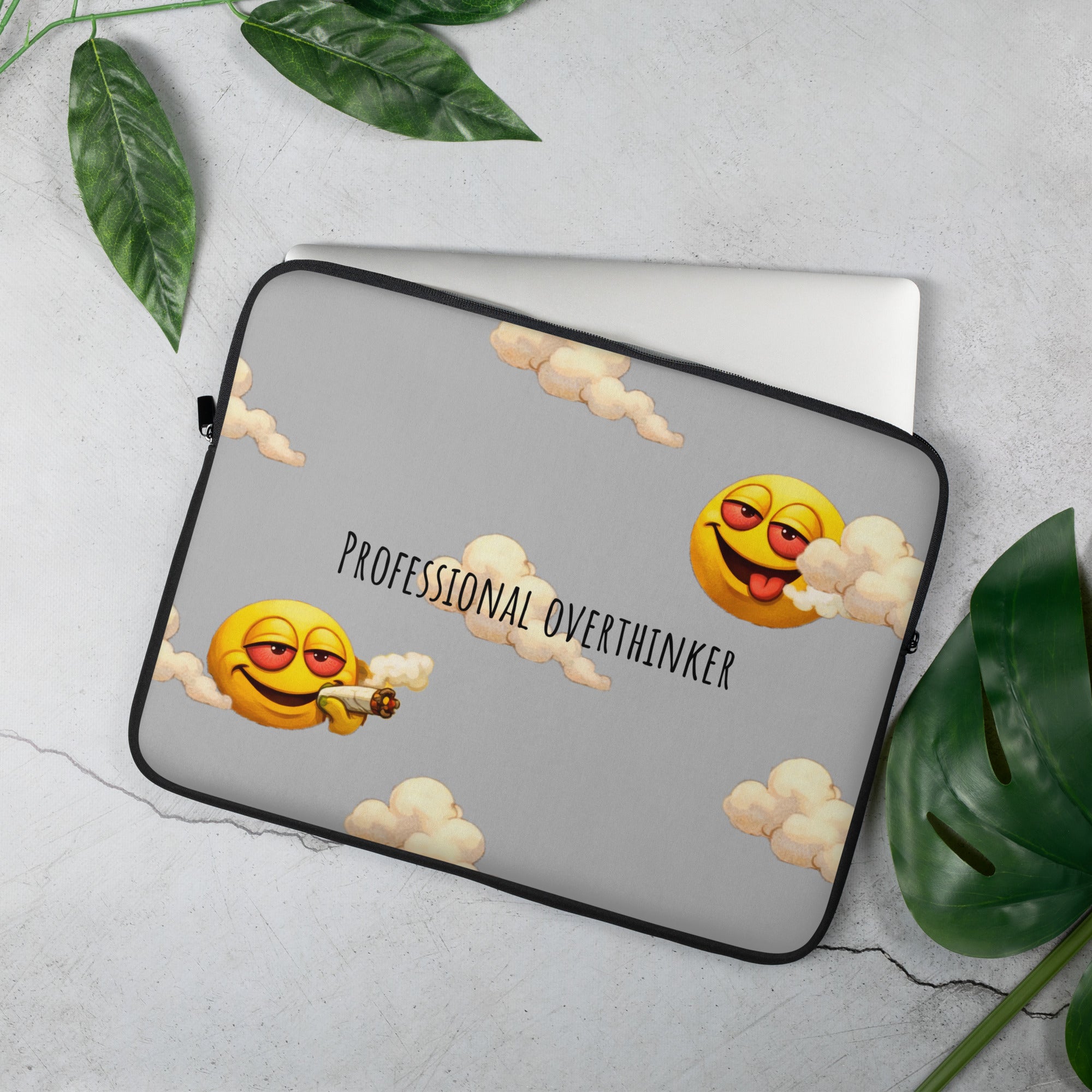 Laptop sleeve Professional Overthinker 15"